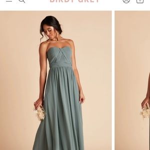 Birdy Grey GRACE CONVERTIBLE DRESS CHIFFON SEA GLASS